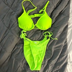 Neon Green Bikini
